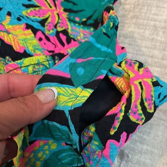 Cat & Jack Girls’ Adaptive Tropical Floral Summer Dress sz medium - Picture 5 of 9